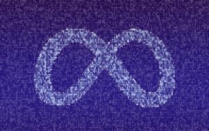 An infinity symbol.
